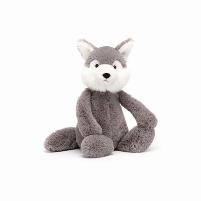 Jellycat Bashful Wolf New Zealand | JYDKP0173